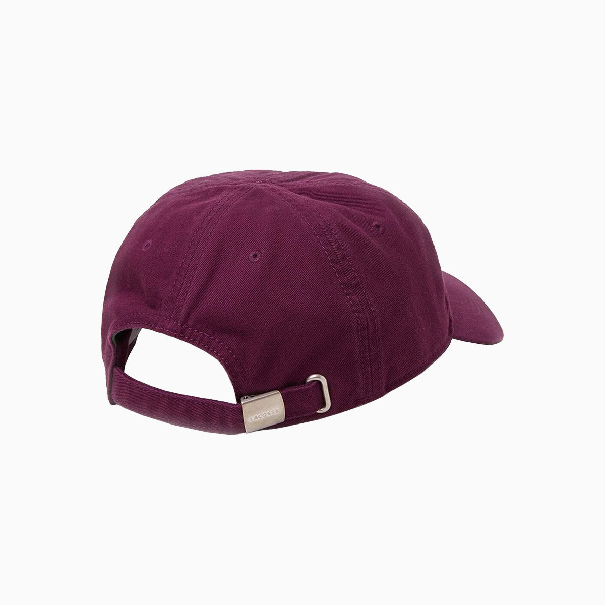 Contrast Strap And Oversized Crocodile Cotton Cap