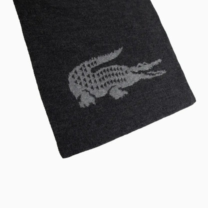 Intersia Crocodile Double Face Scarf