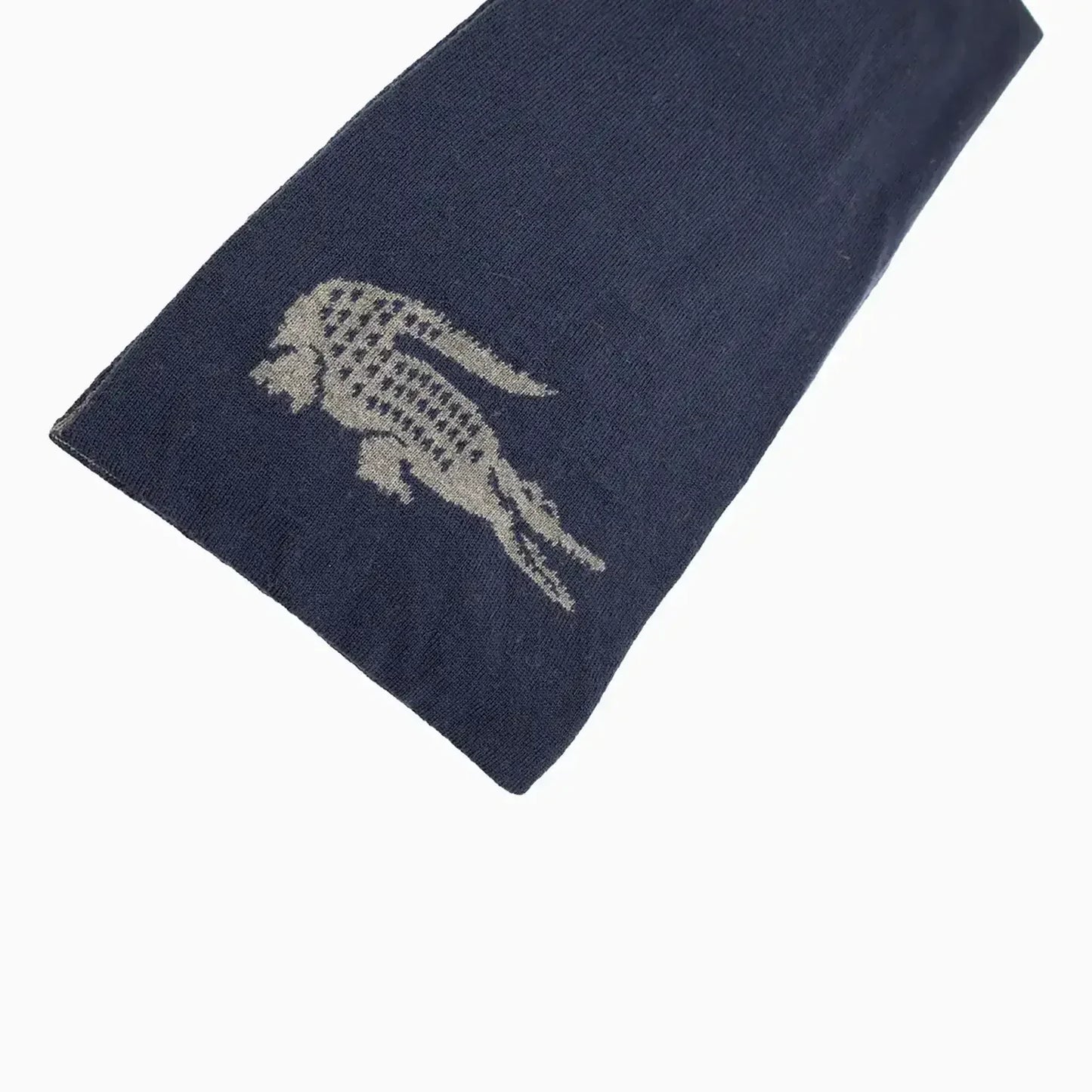 Intersia Crocodile Double Face Scarf