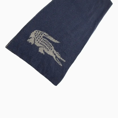Intersia Crocodile Double Face Scarf