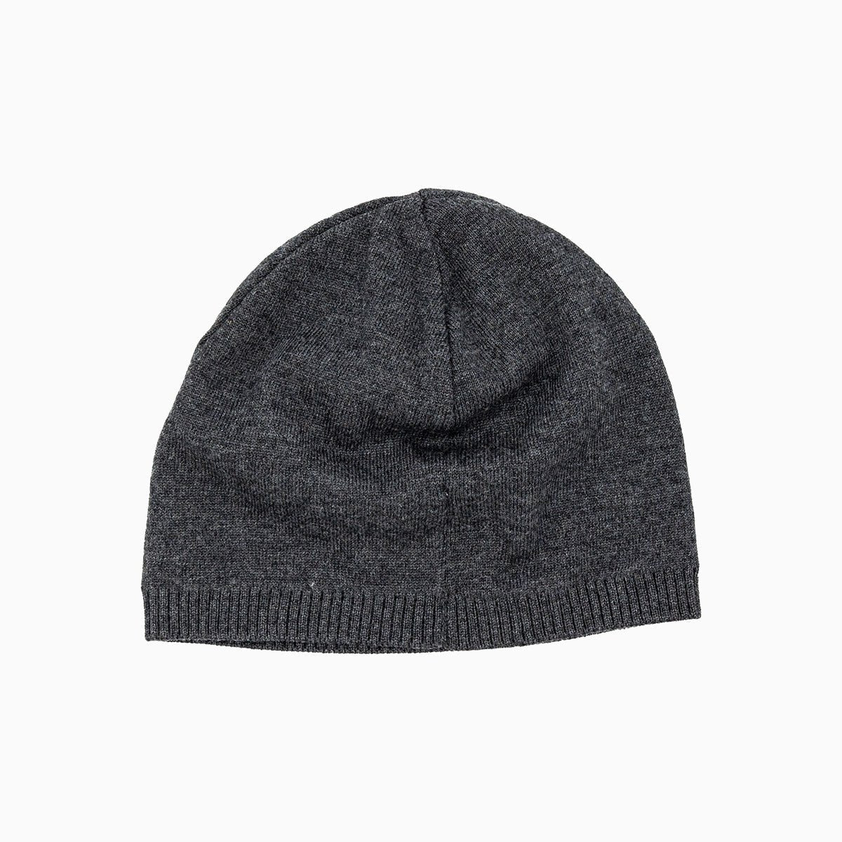 Jacquard Crocodile Wool Reversible Beanie Hat