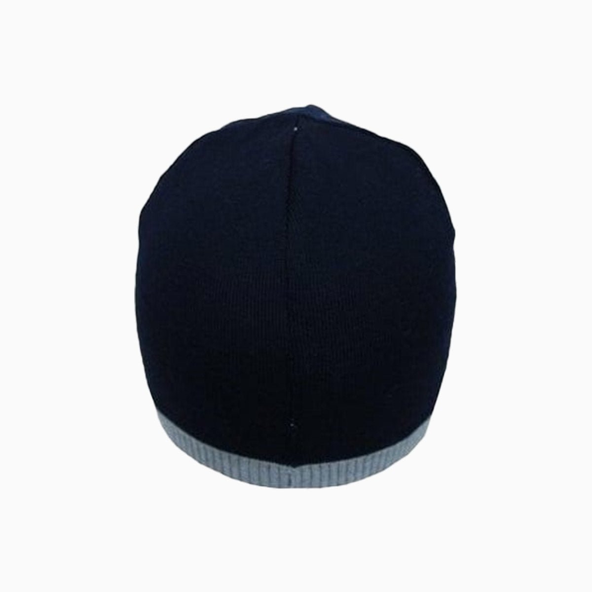 Jacquard Crocodile Wool Reversible Beanie Hat