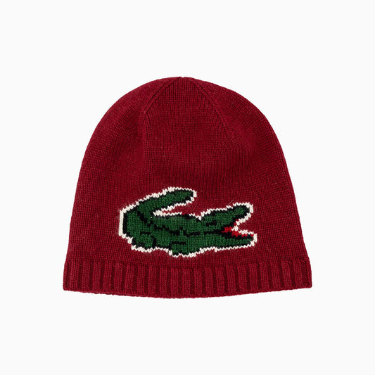 Oversized Pixel Croc Beanie