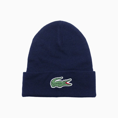 Ribbed Wool Turned Edge Beanie Hat