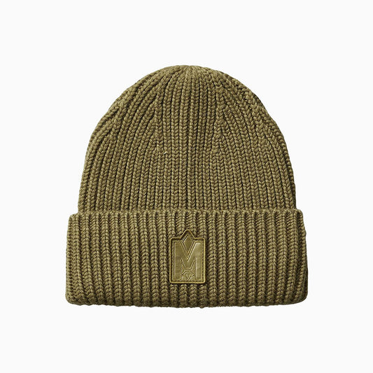 JUDE-M Hand Knit Toque With Ribbed Cuff Beanie Hat