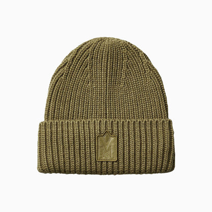 JUDE-M Hand Knit Toque With Ribbed Cuff Beanie Hat