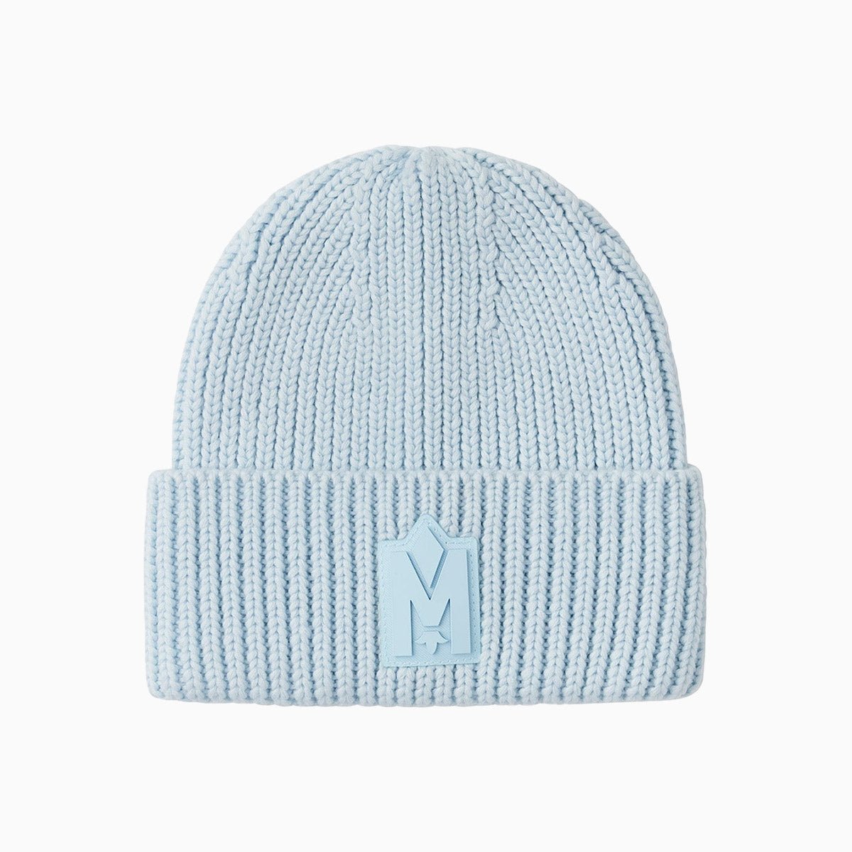 JUDE-MZ Hand Knit Toque With Ribbed Cuff Beanie Hat