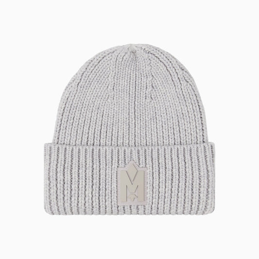 JUDE-MZ Hand Knit Toque With Ribbed Cuff Beanie Hat