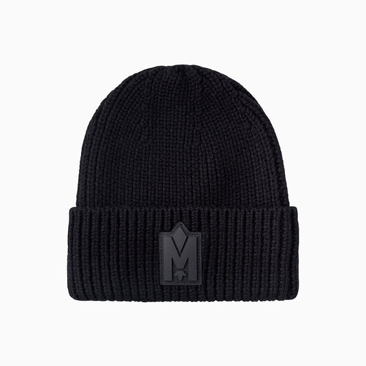 JUDE-WZ Hand Knit Toque With Ribbed Cuff Beanie Hat
