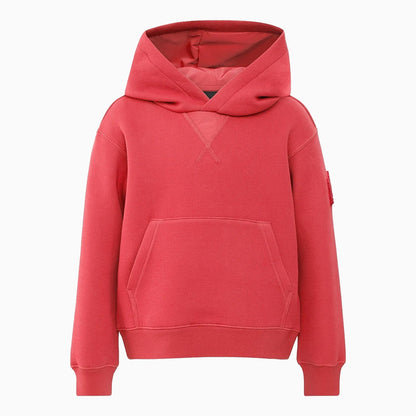 Kid's DRU-T Double Face Jersey Pull Over Hoodie