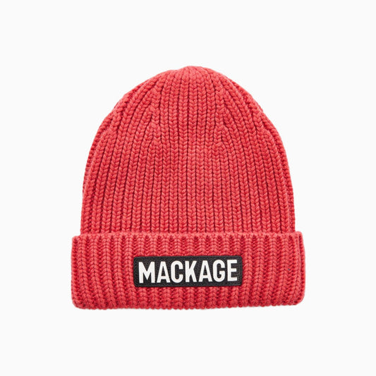 Kid's JUDE-K Hand Knit Toque With Ribbed Cuff Beanie Hat