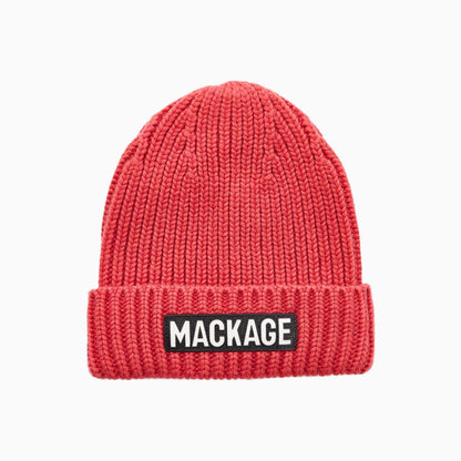 Kid's JUDE-K Hand Knit Toque With Ribbed Cuff Beanie Hat
