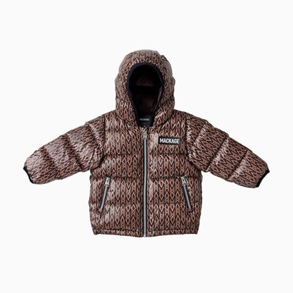 Kid's Noko-Mg Recycled Down Jacket With Binded Hood