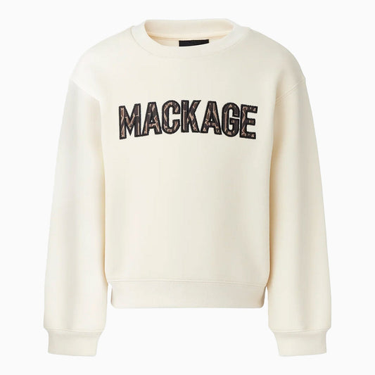 Kid's RIO Double Face Jersey Sweatshirt With Wordmark