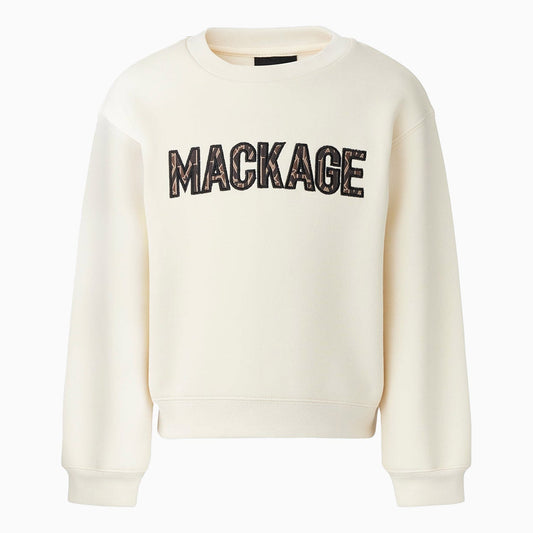 Kid's RIO Double Face Jersey Sweatshirt With Wordmark