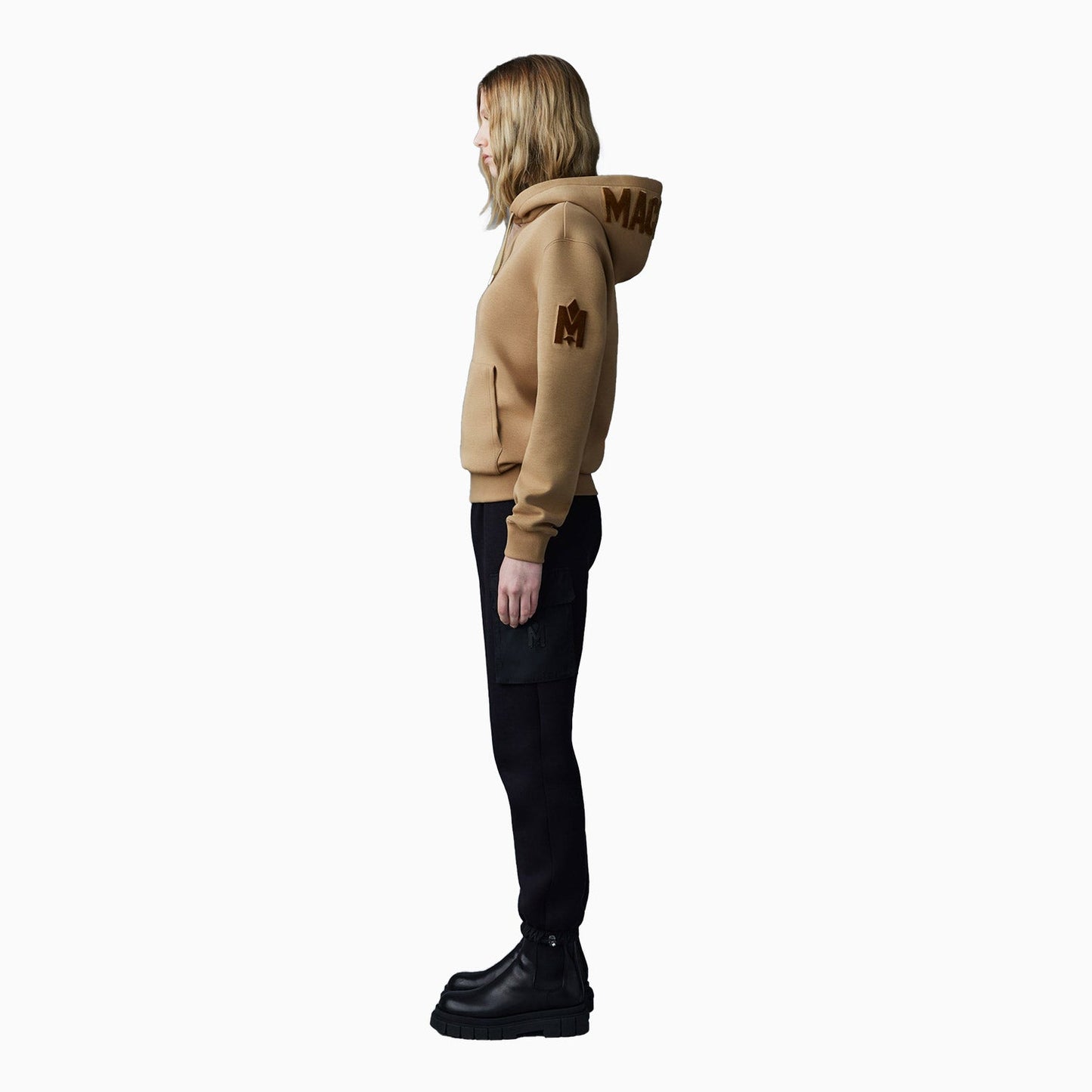 KRYS Pull Over Hoodie With Velvet Embroidery