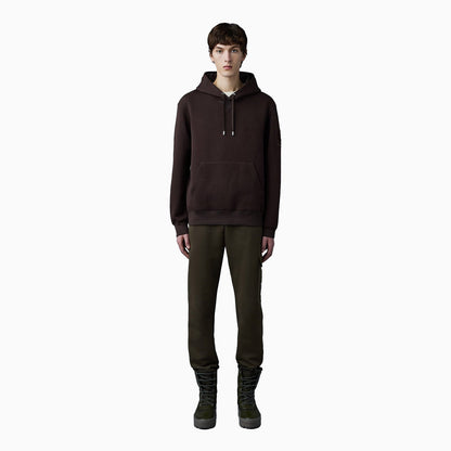 KRYS-R Velvet Embroidery Pull Over Hoodie