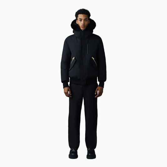 Men's DIXON 2-in-1 Nordic Tech Down Bomber With Blue Fox Fur