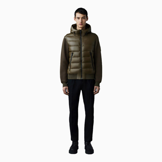 Men's Frank Double Face Jersey Bomber Jacket