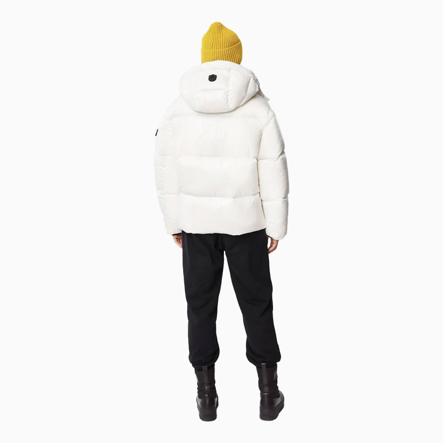Men's KENT Lustrous Light Down Jacket With Hood