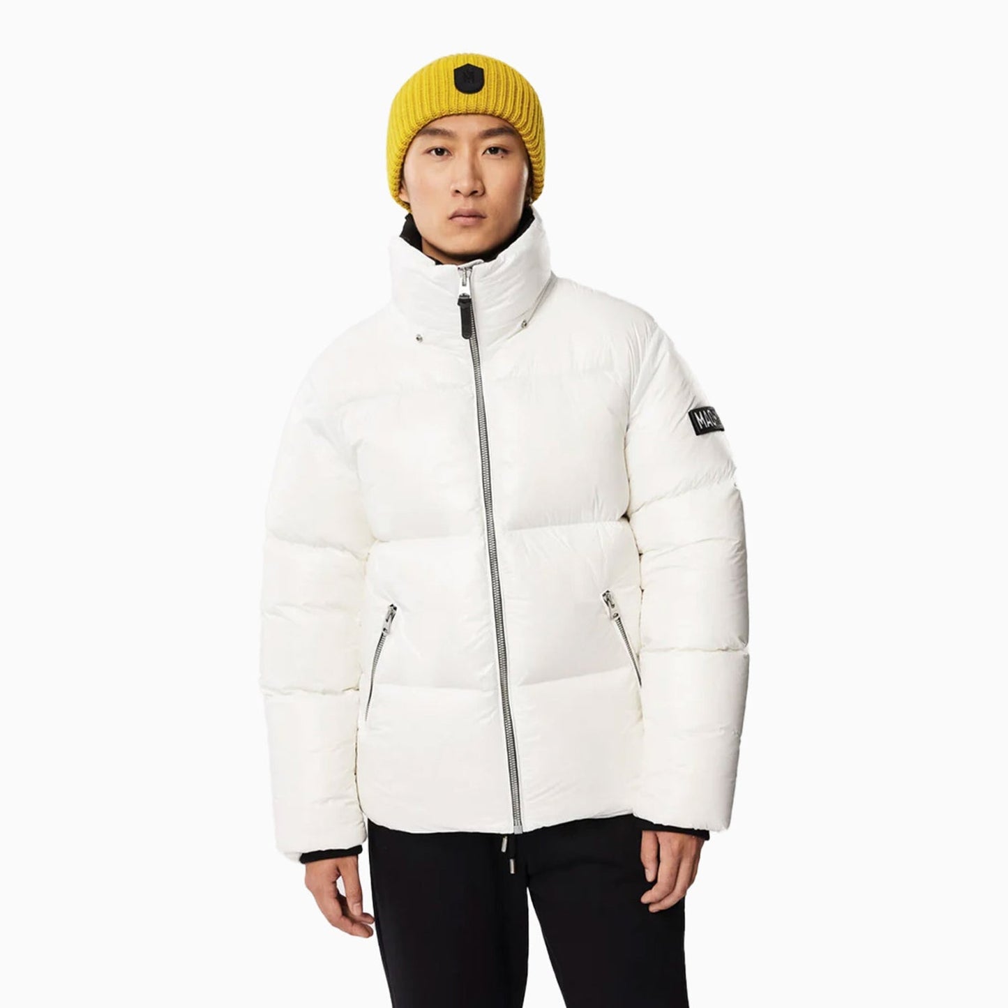 Men's KENT Lustrous Light Down Jacket With Hood