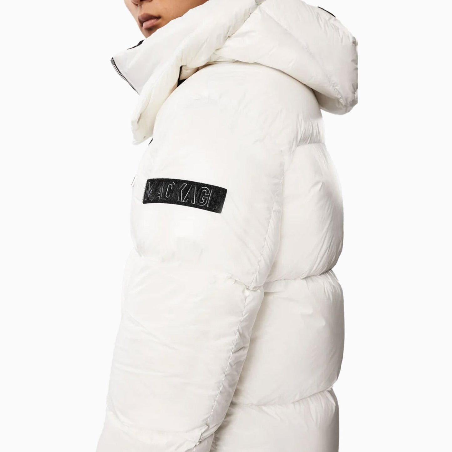 Men's KENT Lustrous Light Down Jacket With Hood