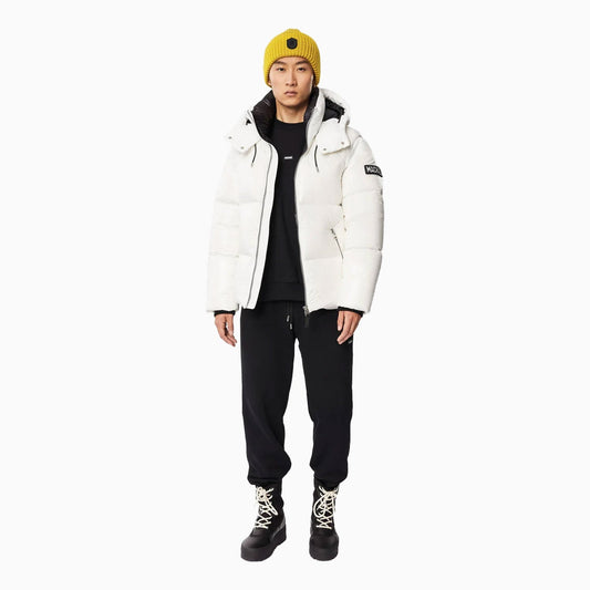 Men's KENT Lustrous Light Down Jacket With Hood