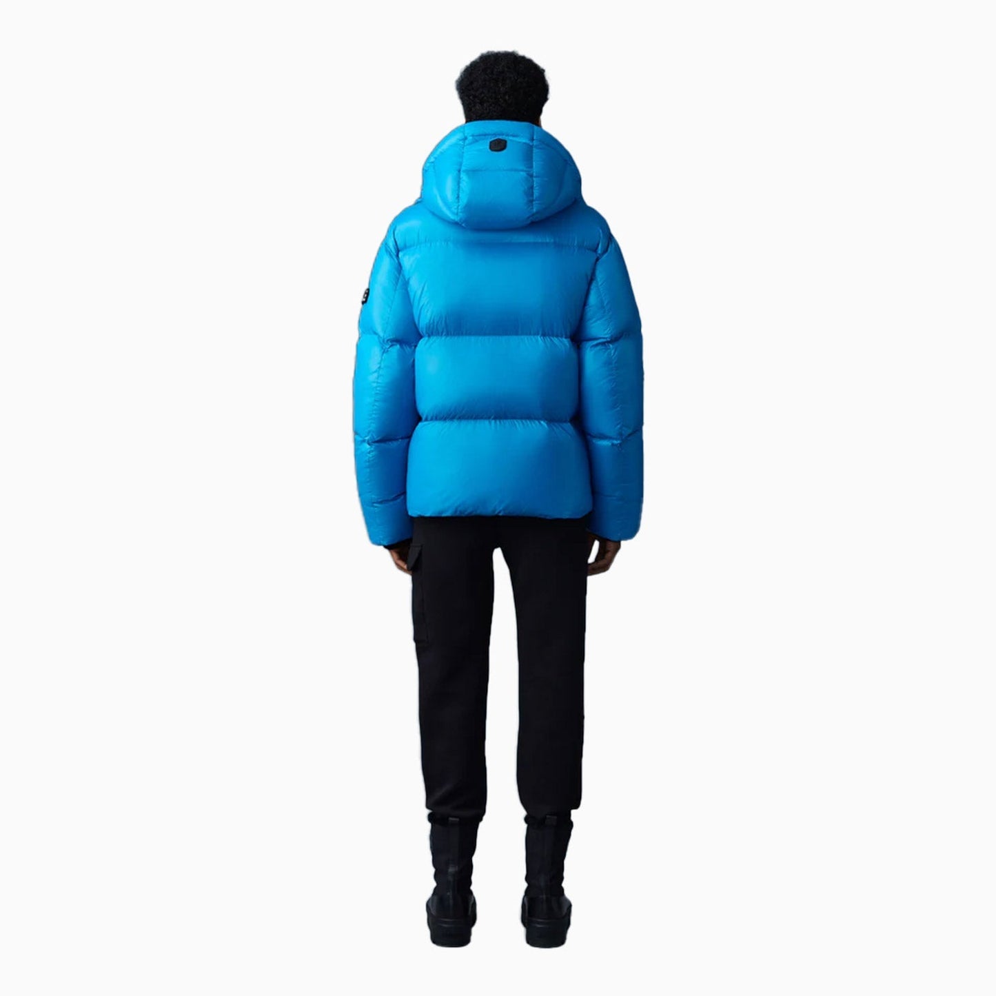 Men's KENT-Z Lustrous Light Down Jacket With Hood