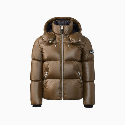 Men's KENT-Z Lustrous Light Down Jacket With Hood