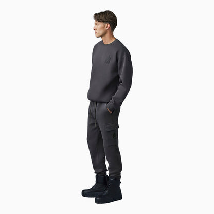 Men's MAX-VT Double Face Jersey Sweatshirt With Embroidered Logo