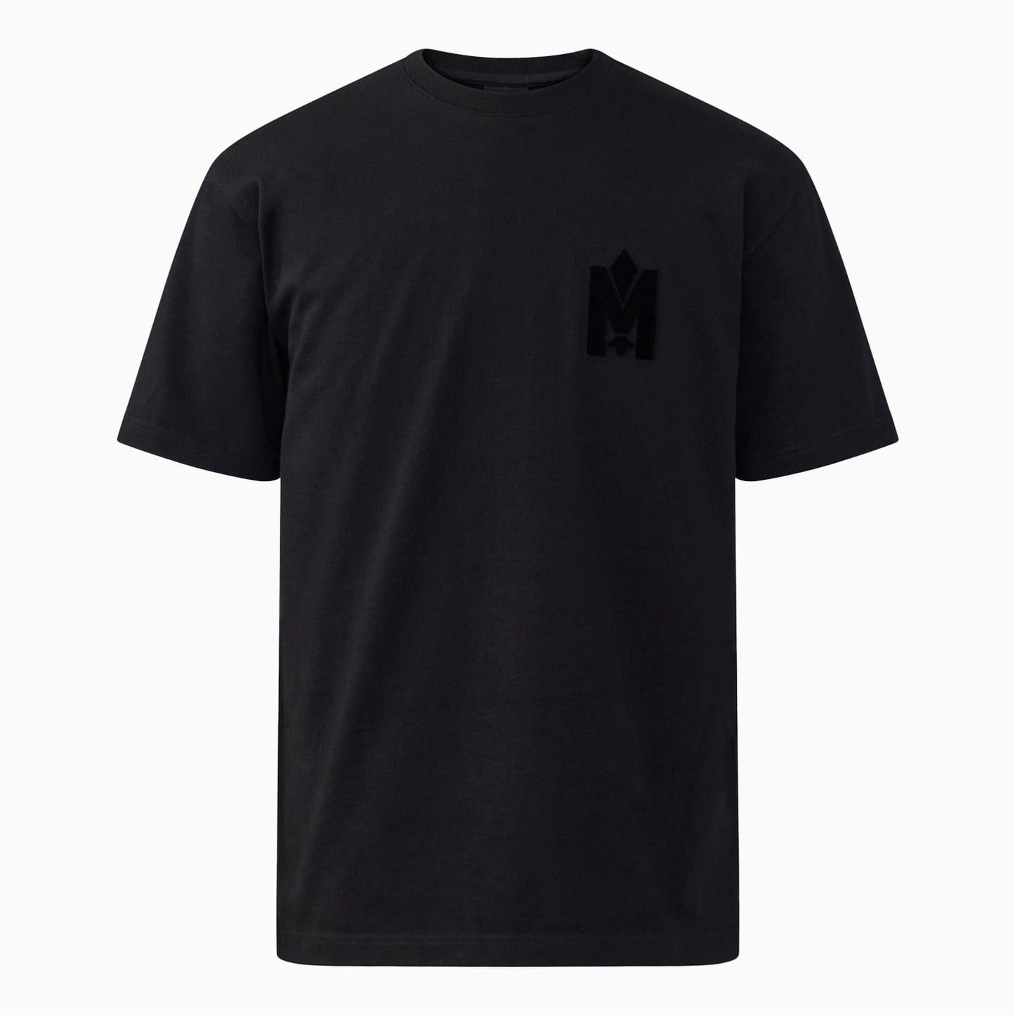 Men's Short Sleeve T-Shirt With Velvet Logo