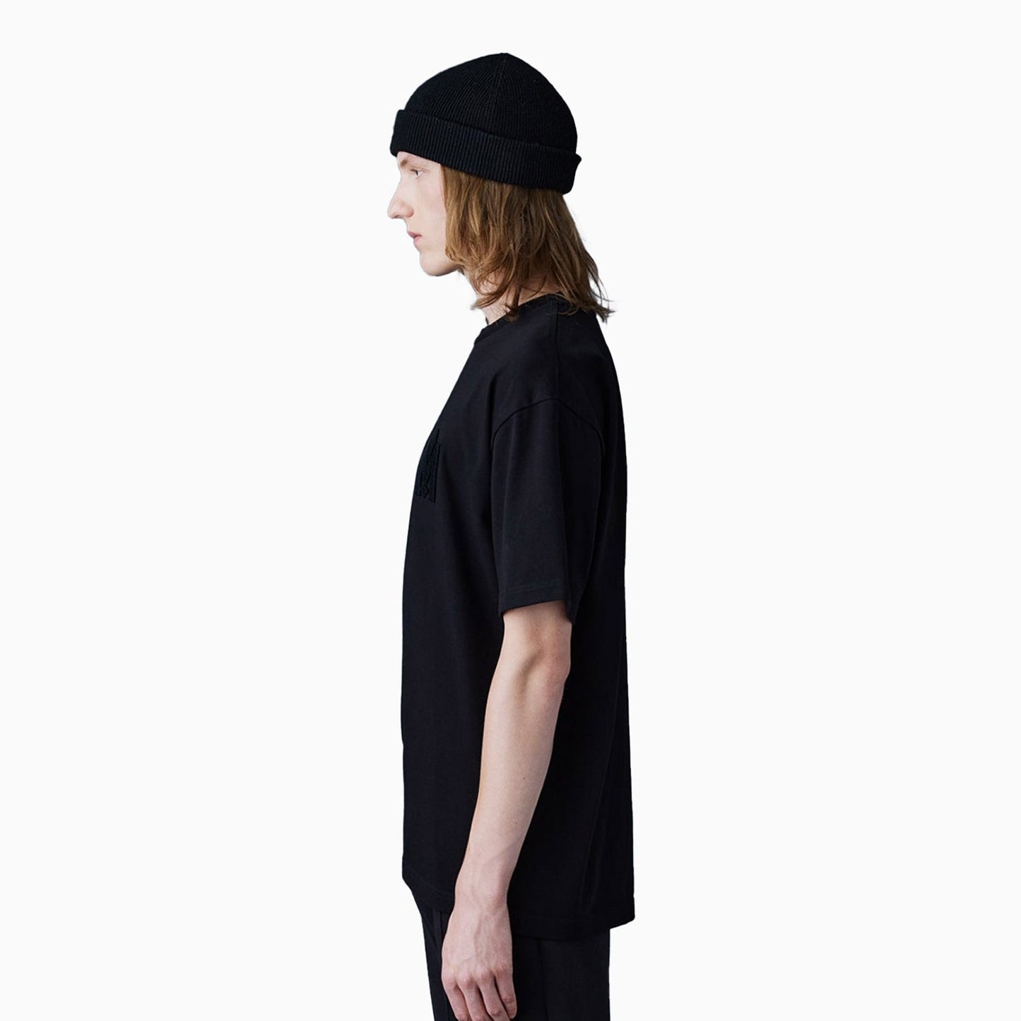 Men's Short Sleeve T-Shirt With Velvet Logo