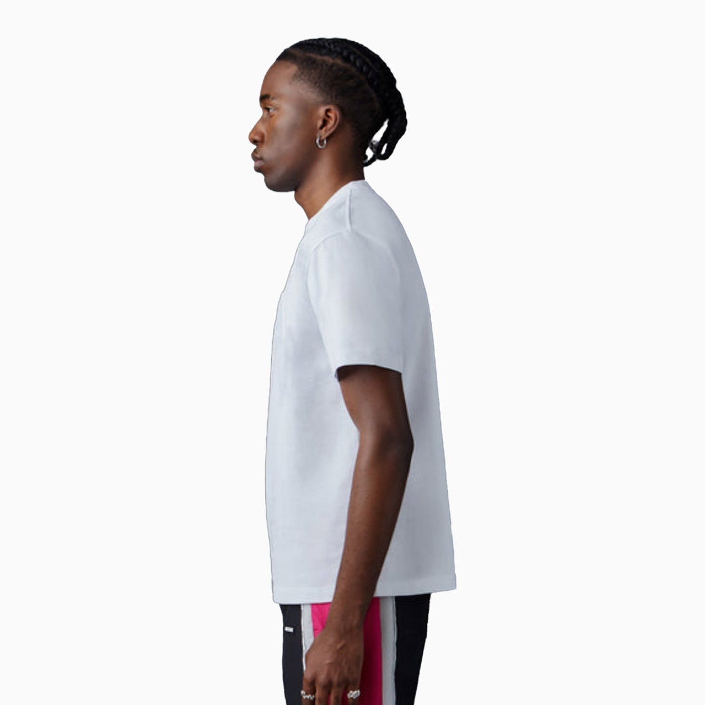 Men's Short Sleeve T-Shirt With Velvet Logo