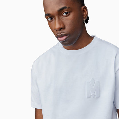 Men's Short Sleeve T-Shirt With Velvet Logo