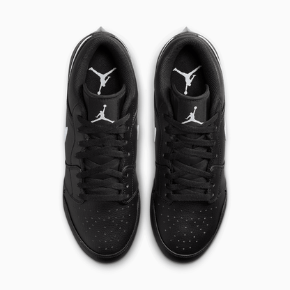Men's Jordan 1 Low TD Football Cleat "Black"