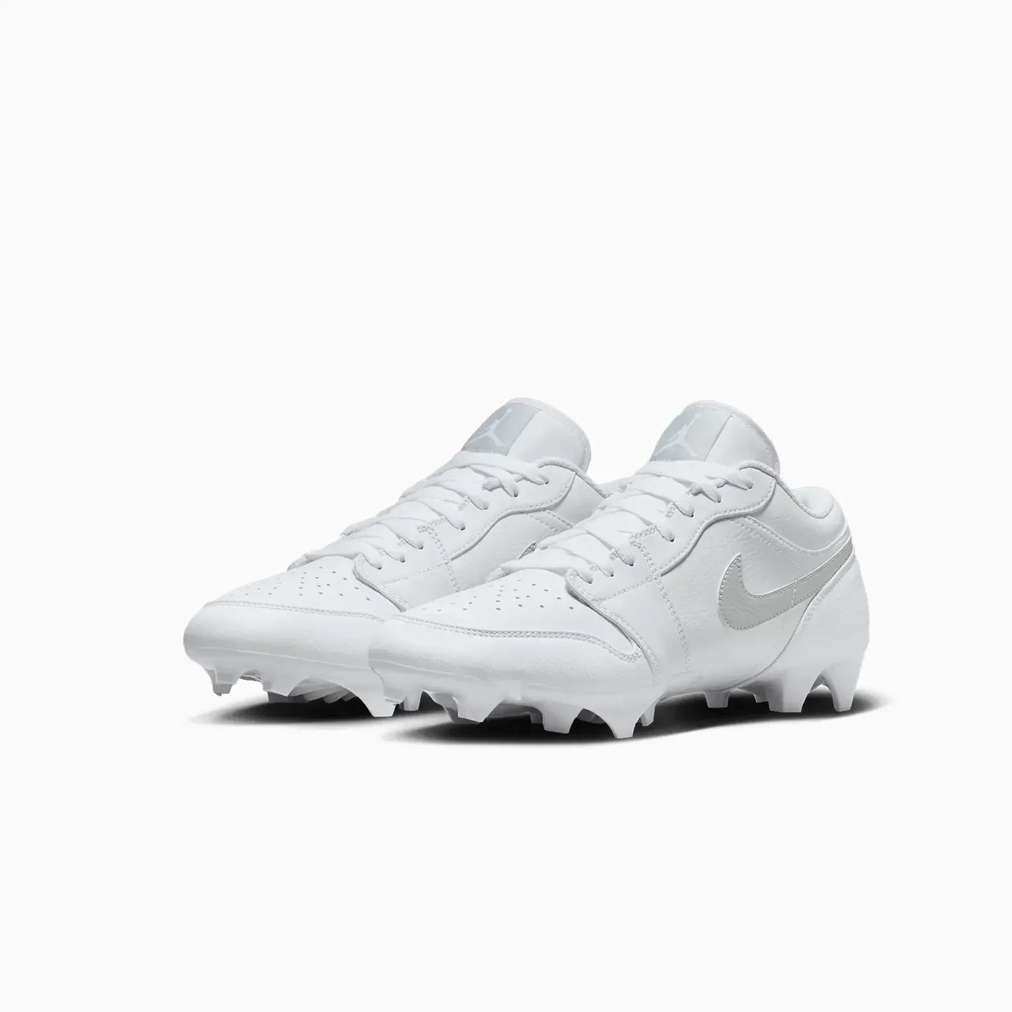 Men's Jordan 1 Low TD Football Cleat "White Grey Fog"