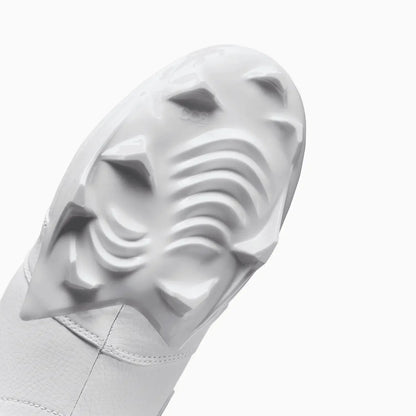 Men's Jordan 1 Low TD Football Cleat "White Grey Fog"