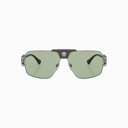 Men's Versace Special Project Aviator Sunglasses