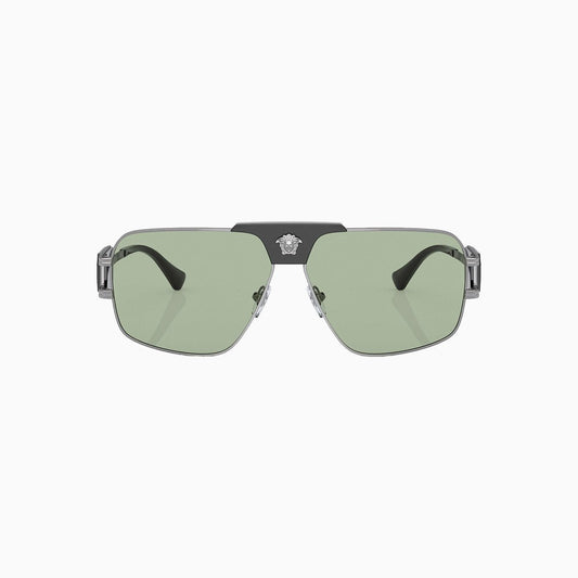 Men's Versace Special Project Aviator Sunglasses