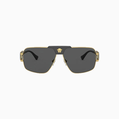 Men's Versace Special Project Aviator Sunglasses