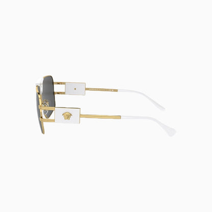 Men's Versace Special Project Aviator Sunglasses