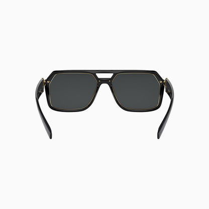 Men's Versace Vintage Icon Pilot Sunglasses