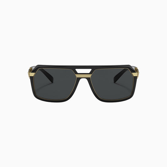 Men's Versace Vintage Icon Pilot Sunglasses
