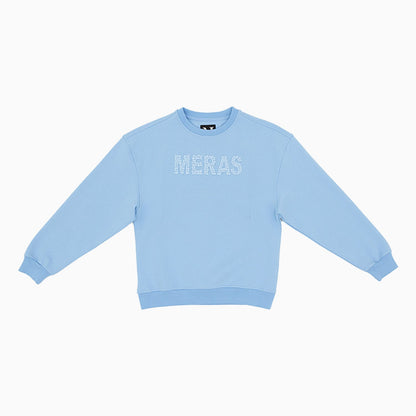 Kid's Embroidery Crew Neck Sweatshirt