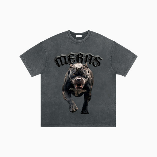 Men's Bull Dog Crew Neck T-Shirt