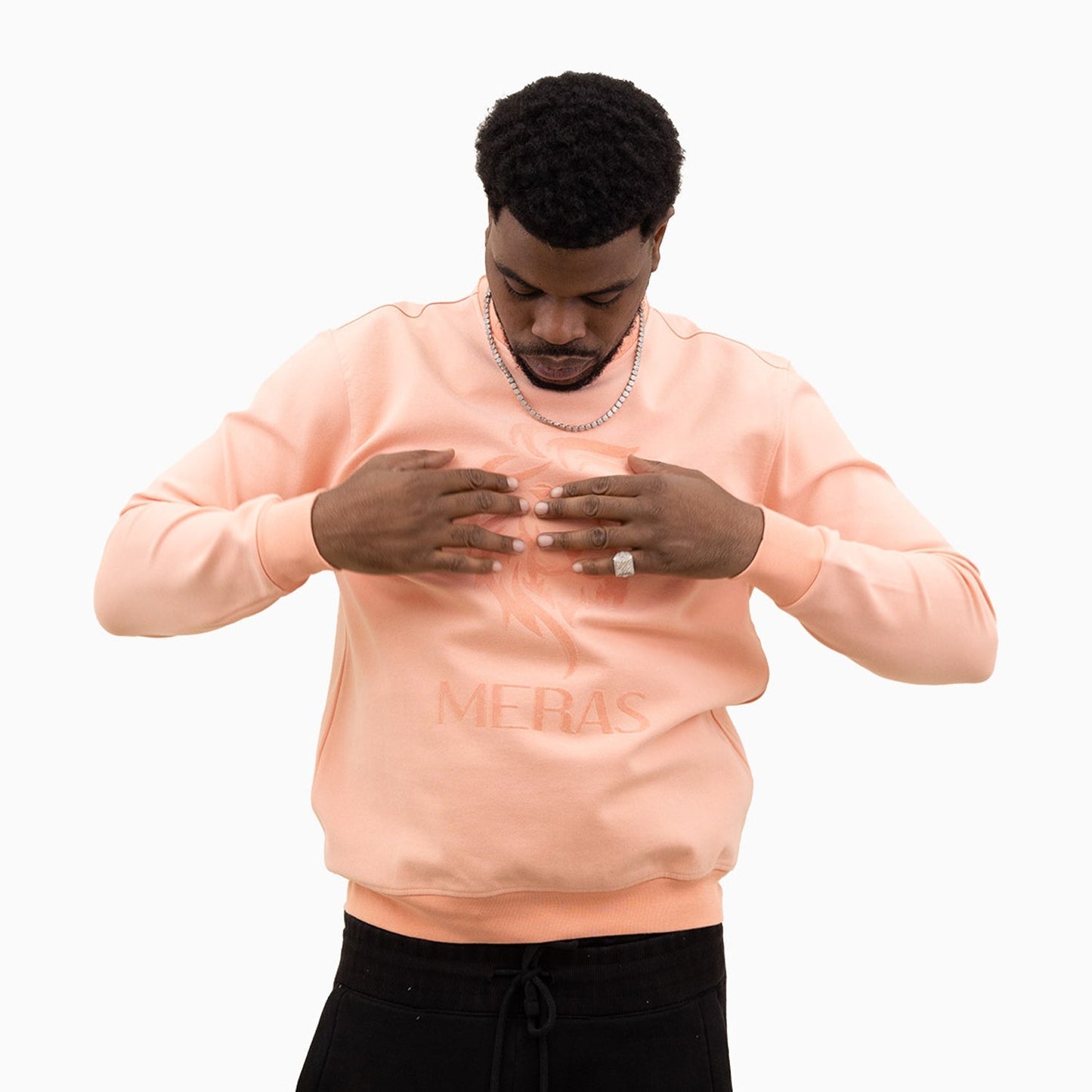 Men's Lion Crew Neck Sweatshirt