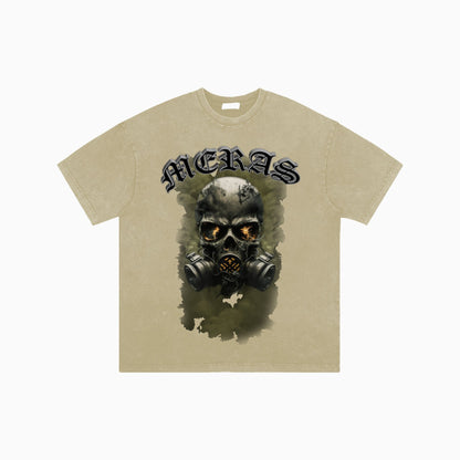 Men's Skull Mask Crew Neck T-Shirt