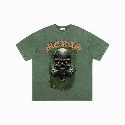 Men's Skull Mask Crew Neck T-Shirt