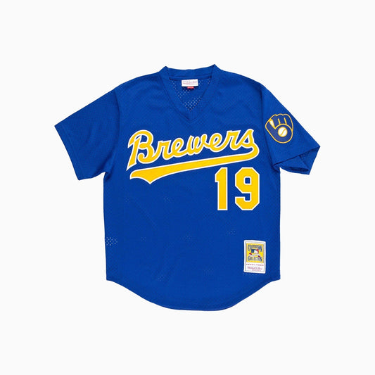 Authentic Jersey Milwaukee Brewers 1991 Robin Yount