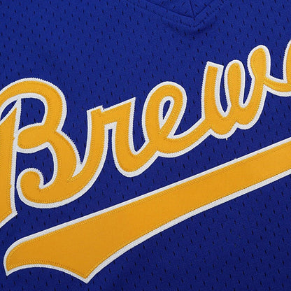 Authentic Jersey Milwaukee Brewers 1991 Robin Yount